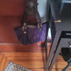 Michael kors suede bag
